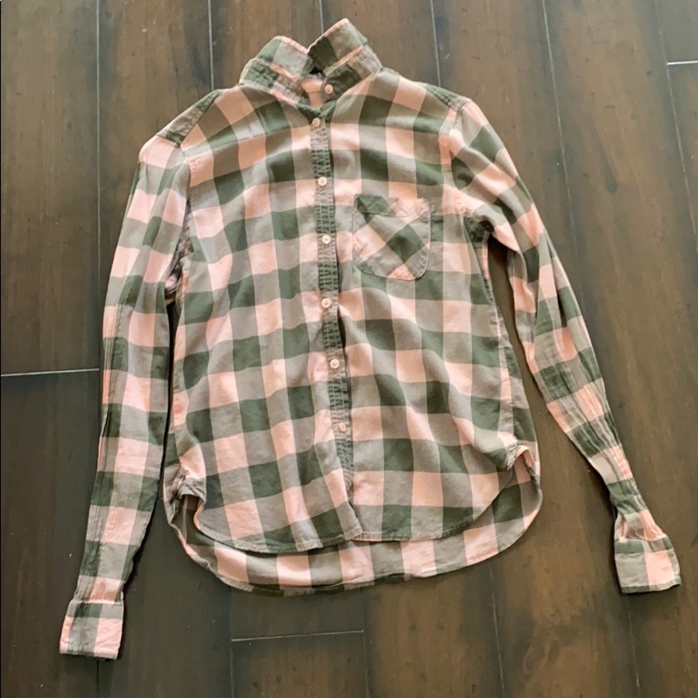Checkerboard Button down shirt